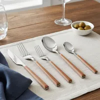 Juego de Cubiertos 30 Piezas Berlín Café