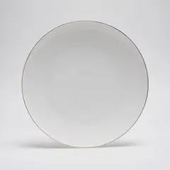 FLORENCIA - Plato Fondo 27 cm Borde Dorado