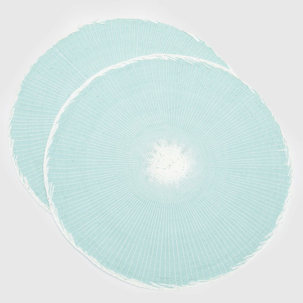 BASEMENT HOME - Set de 2 Individuales Basement Home Paper Woven Aqua