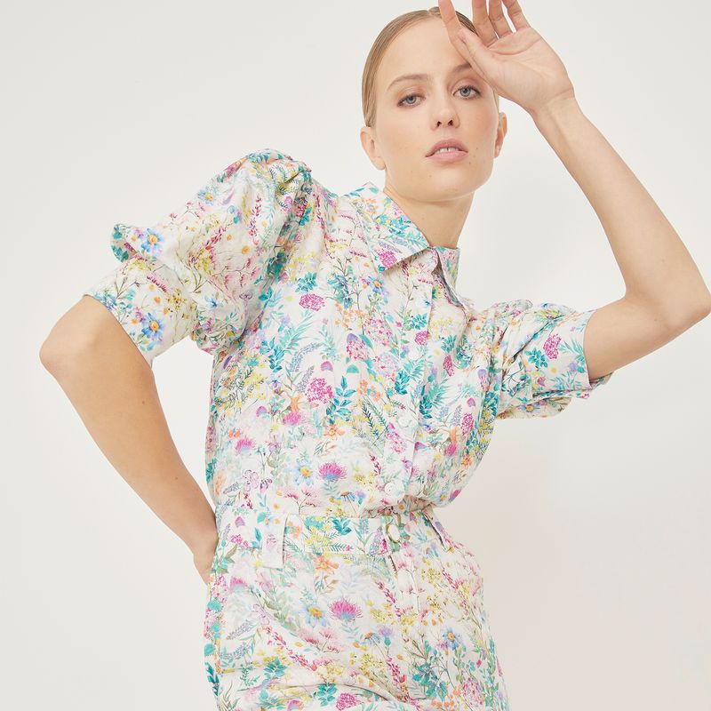 FALABELLA - Blusa Manga Corta Mujer Por Sebastián Del Real