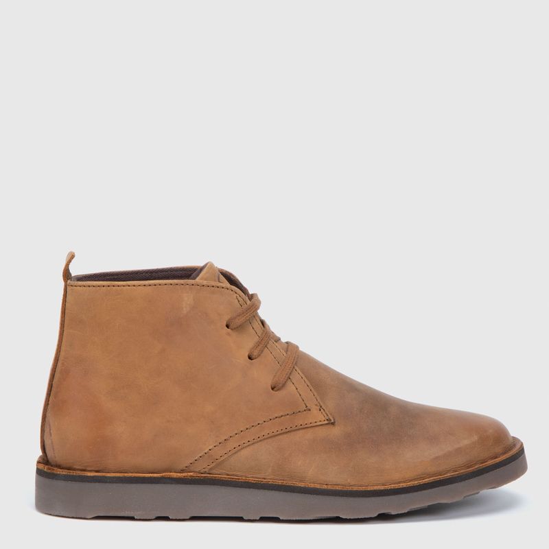 AMERICANINO - Botin Hombre Cuero Café Americanino