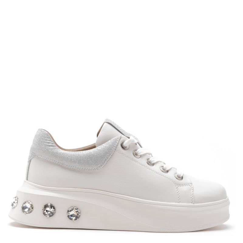ALMA EN PENA - Alma En Pena Zapatilla Urbana Mujer Cuero Blanco