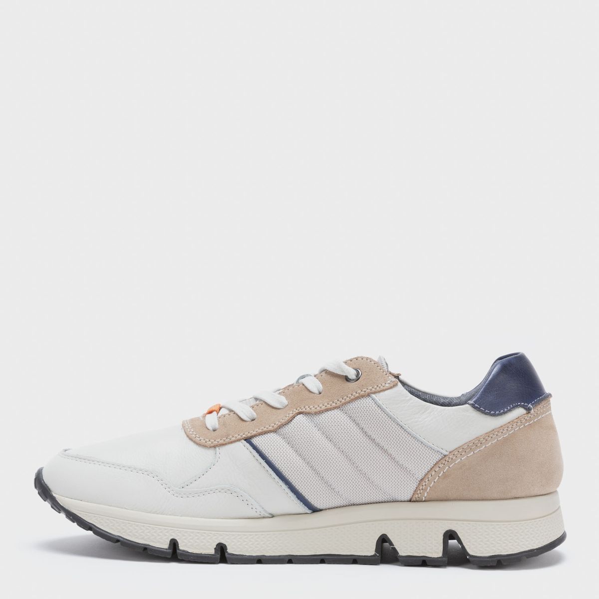 PIKOLINOS - Zapatilla Urbana Hombre Cuero Blanco Pikolinos