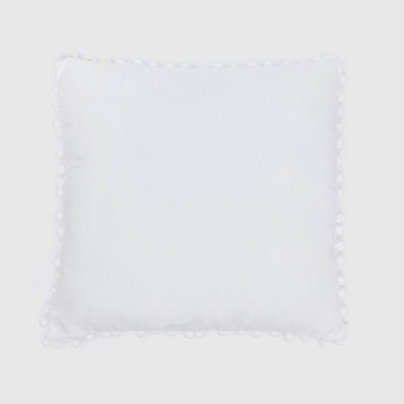 ROBERTA ALLEN - Cojín Decorativo Roberta Allen Pompon 45X45 Cm