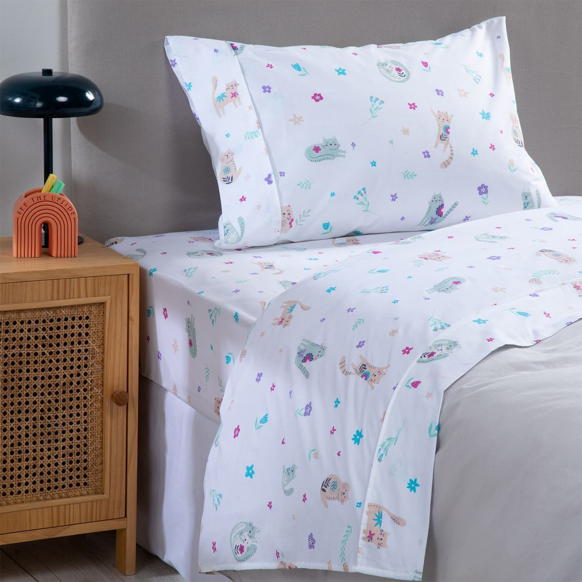 MICA KIDS - Juego de Sábanas Infantil Rockero Mica Kids