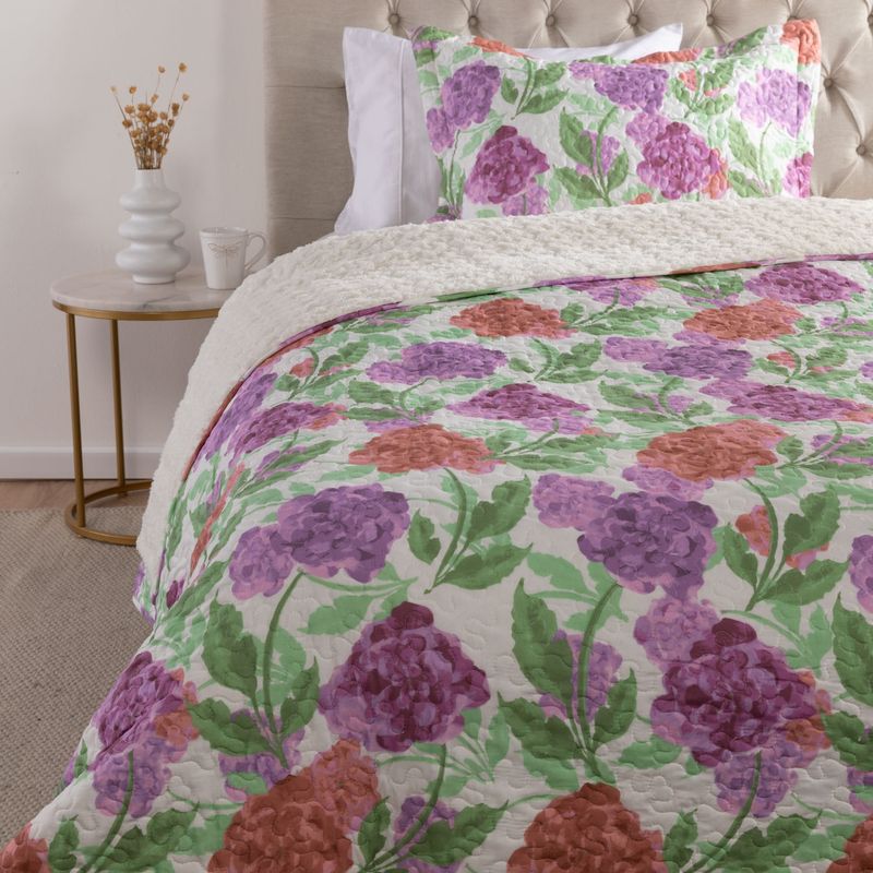 TEXTIL VIÑA - Cubrecama Chiporro Quilt + Funda Almohada Maite Sherpa Textil Viña