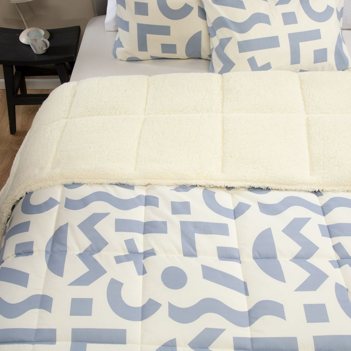 BENETTON - Plumón Bari Sherpa Dibu Algodón Benetton