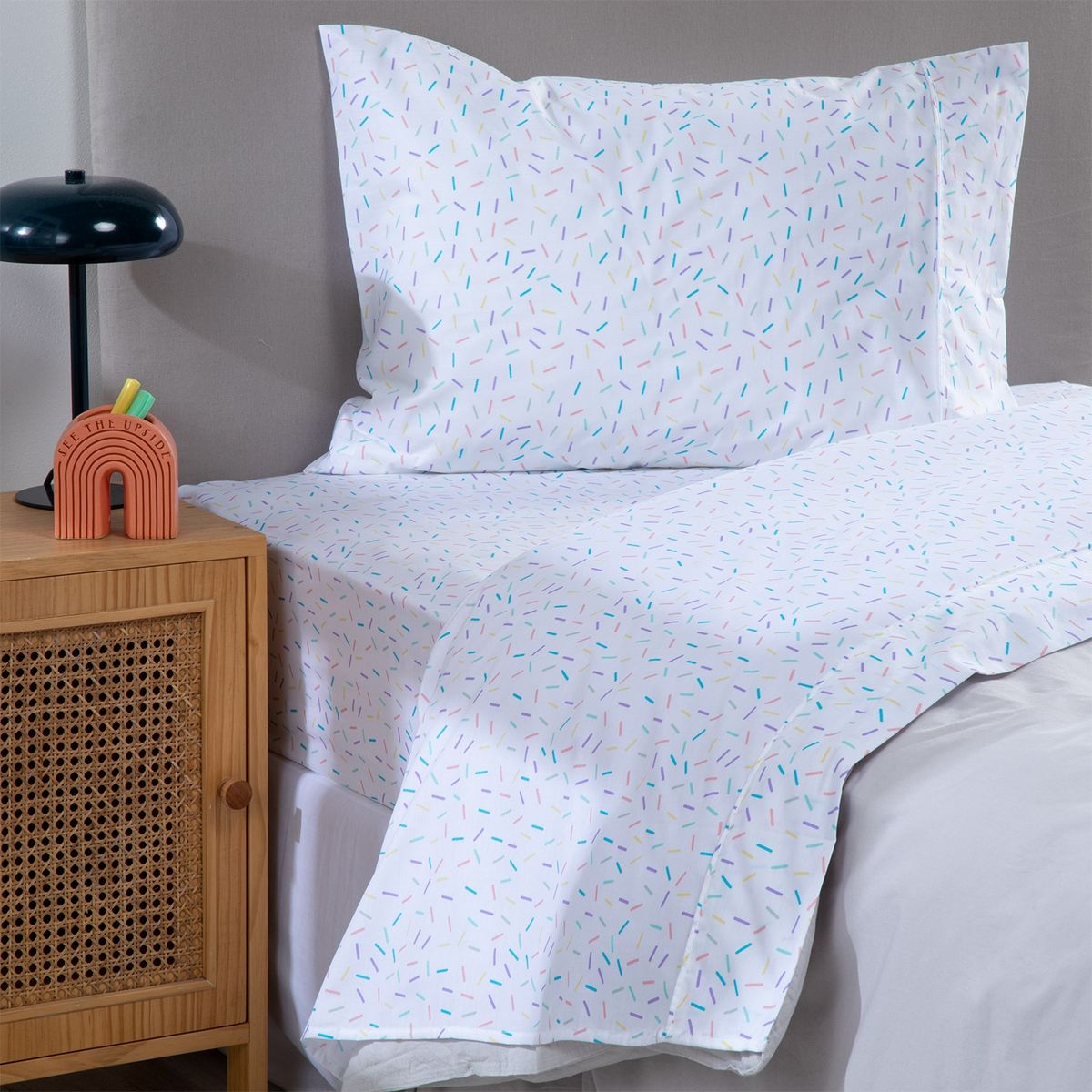 MICA KIDS - Juego de Sábanas Infantil Rockero Mica Kids