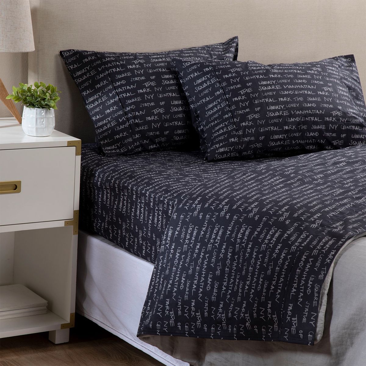 MICA - Juego de Sábanas Algodón 180 hilos Estampado Mica