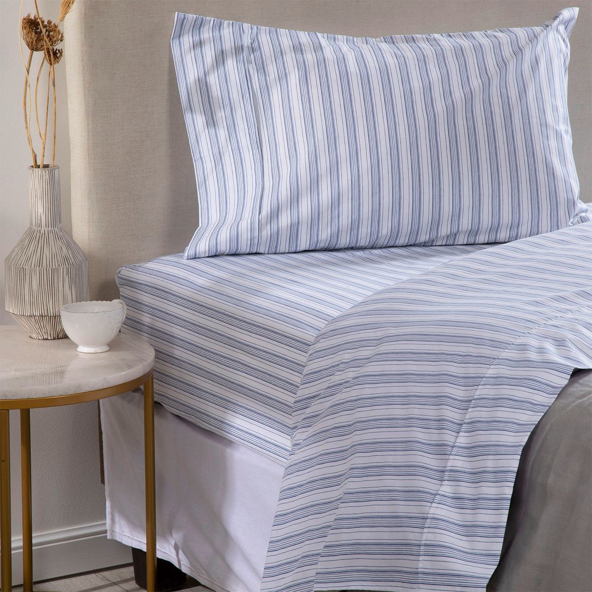 TEXTIL VIÑA - Juego De Sábanas Polialgodón 180 Hilos Textil Viña