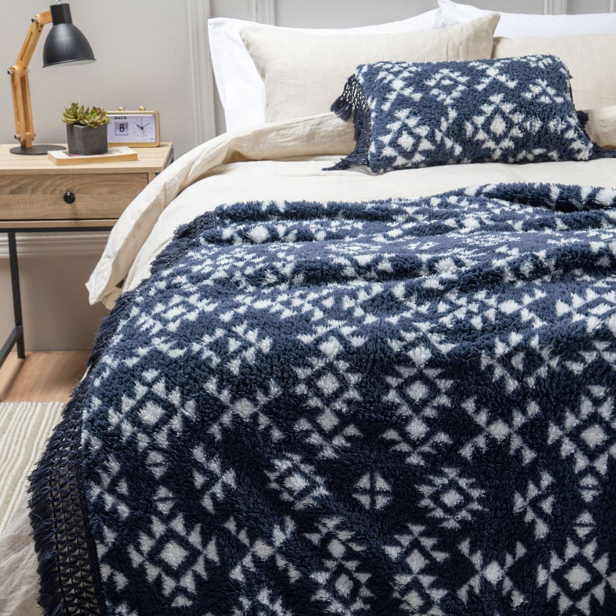 MICA - Manta Chiporro Sherpa Flecos 1 Plaza Mica