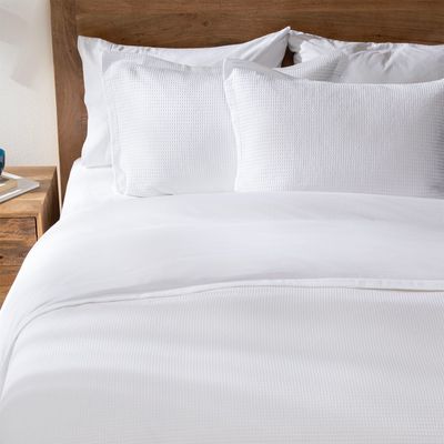 Imagen 2 del producto Funda de Plumón Waffle Blanco