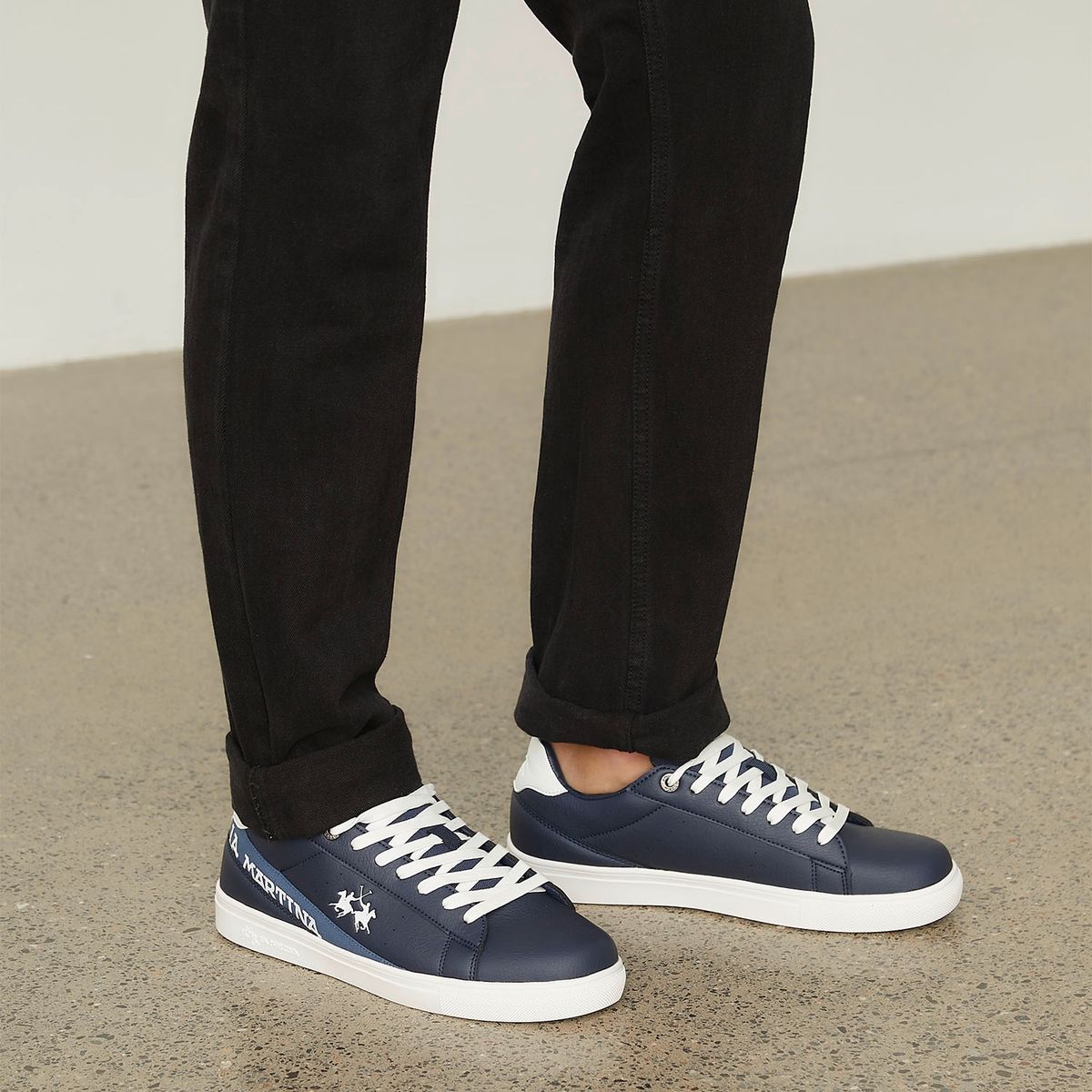 LA MARTINA - Zapatilla Urbana Hombre Azul La Martina