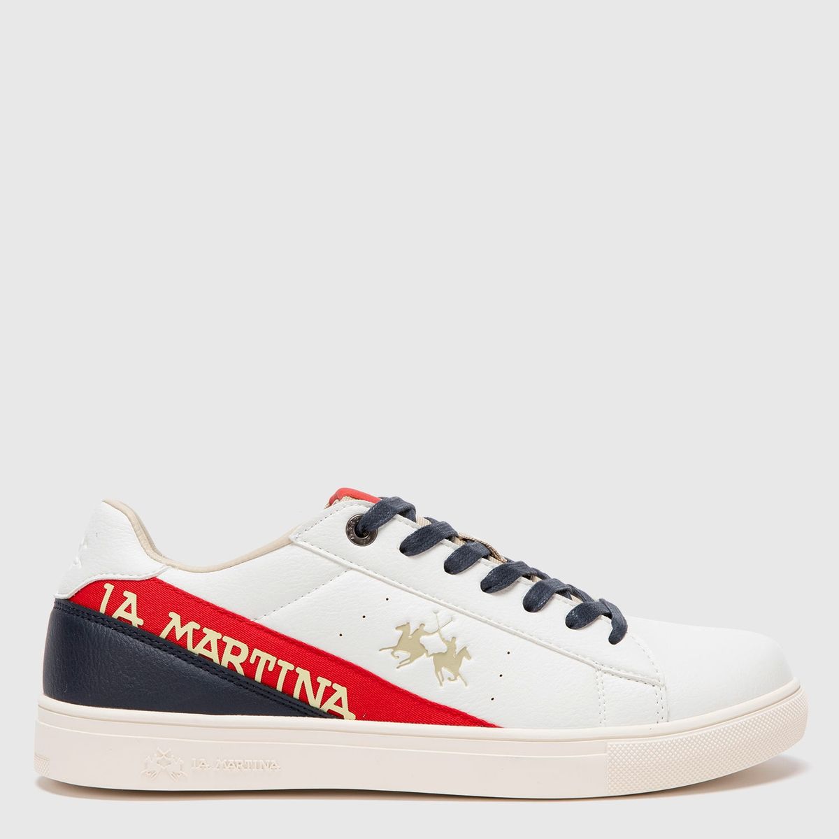 LA MARTINA - Zapatilla Urbana Hombre Blanco La Martina