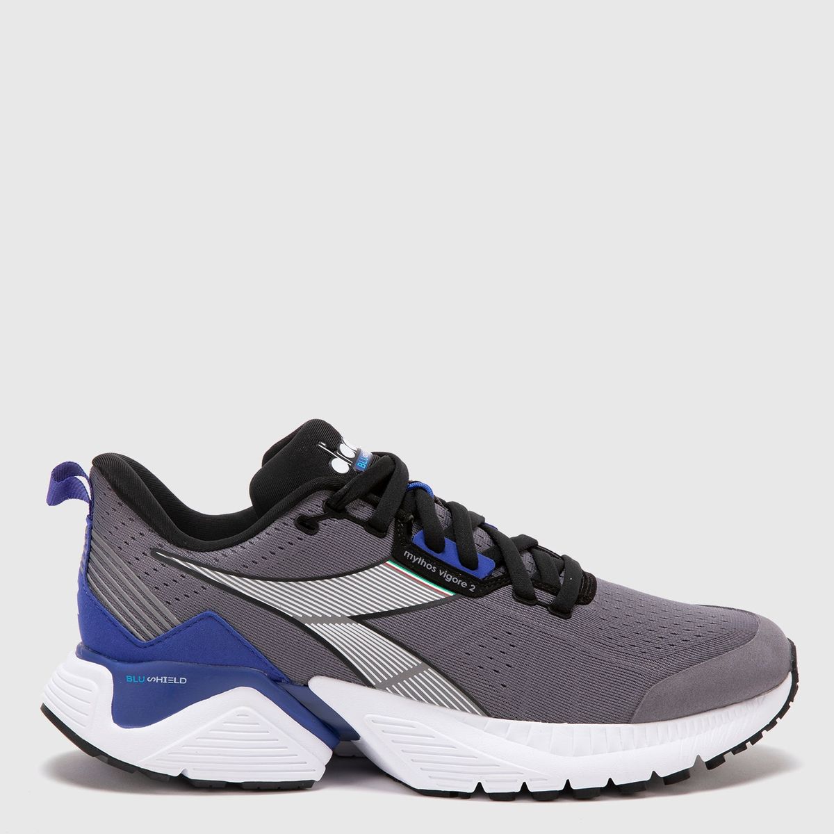 DIADORA - Zapatilla Running Hombre Gris Diadora