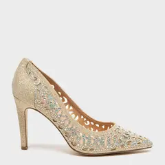 MENBUR - Zapato Formal Mujer Dorado