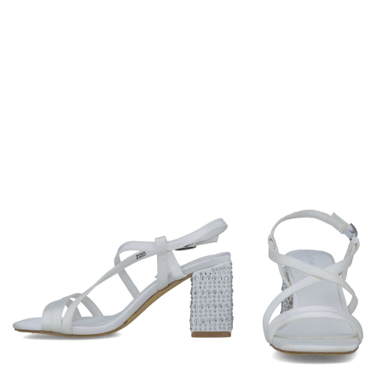 MENBUR - Sandalia Mujer Blanca Menbur