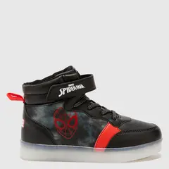 MARVEL - Zapatilla Urbana Niño Con Luces Negro (22 a 33)