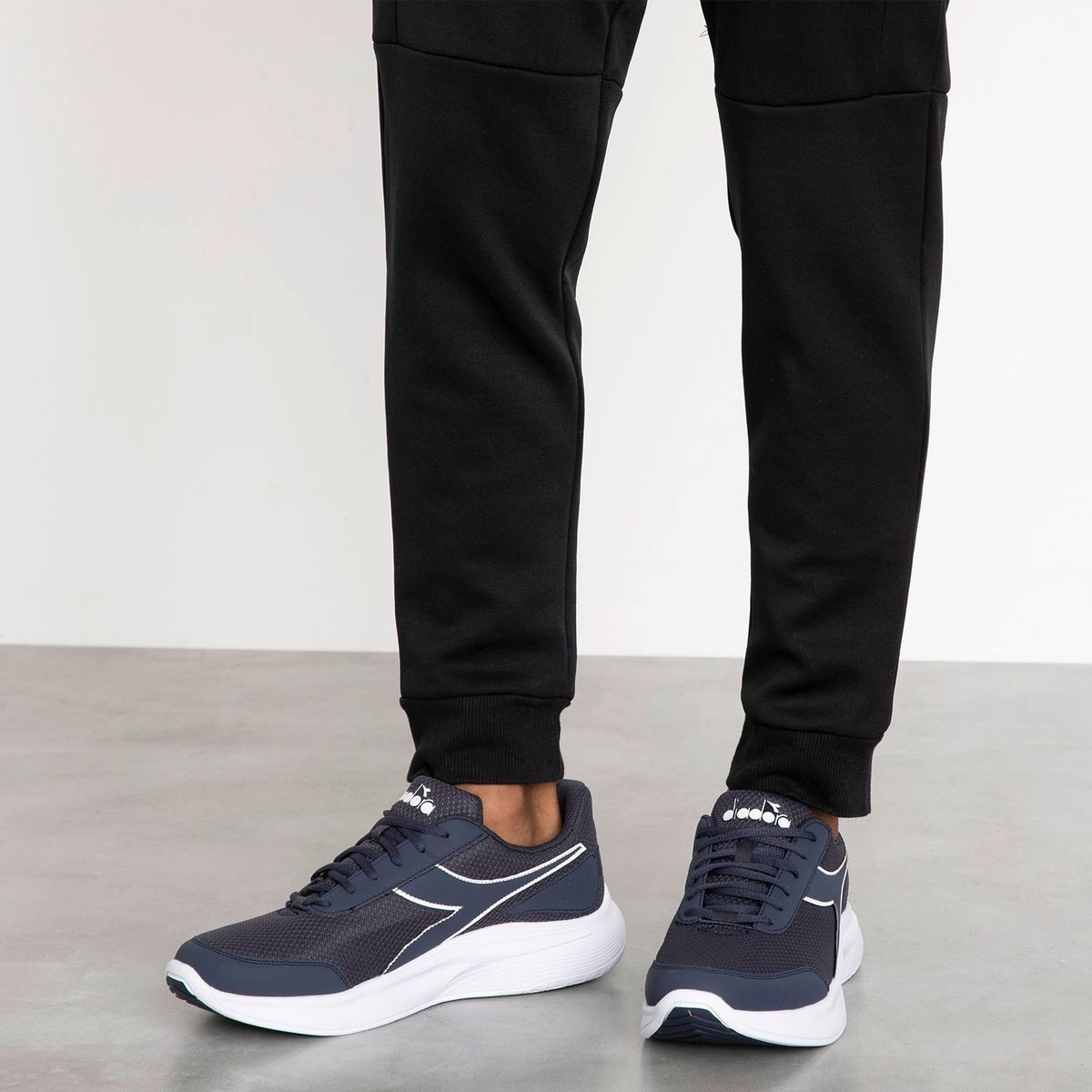 DIADORA - Zapatilla Running Hombre Azul Diadora