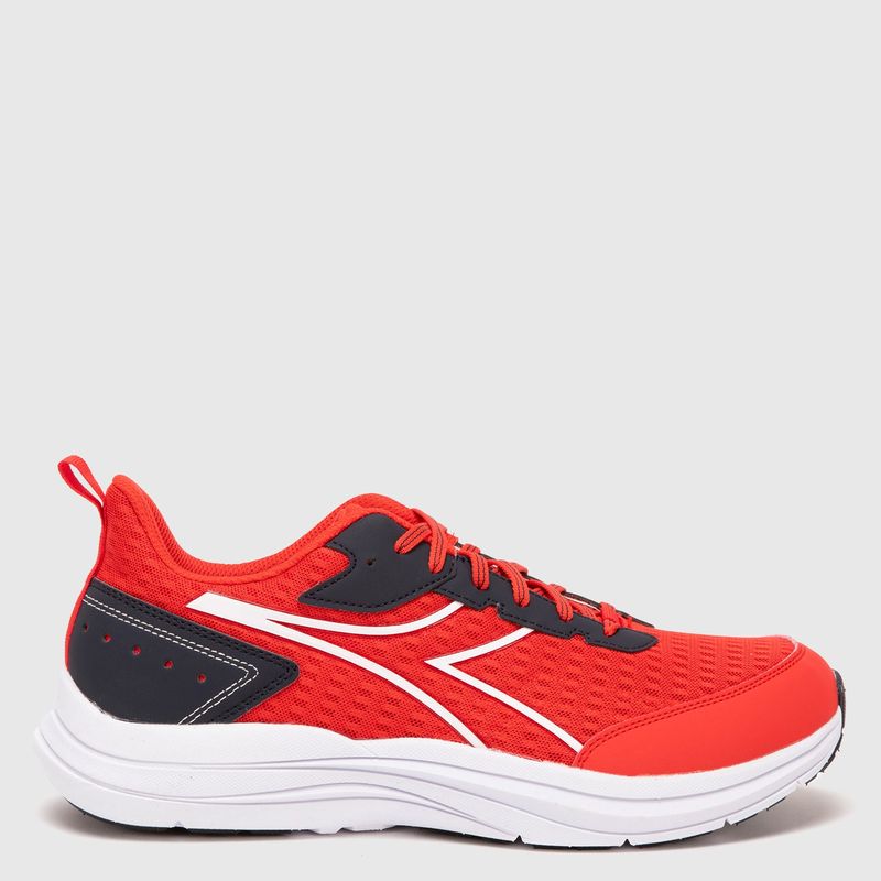 DIADORA - Zapatilla Running Hombre Rojo Diadora