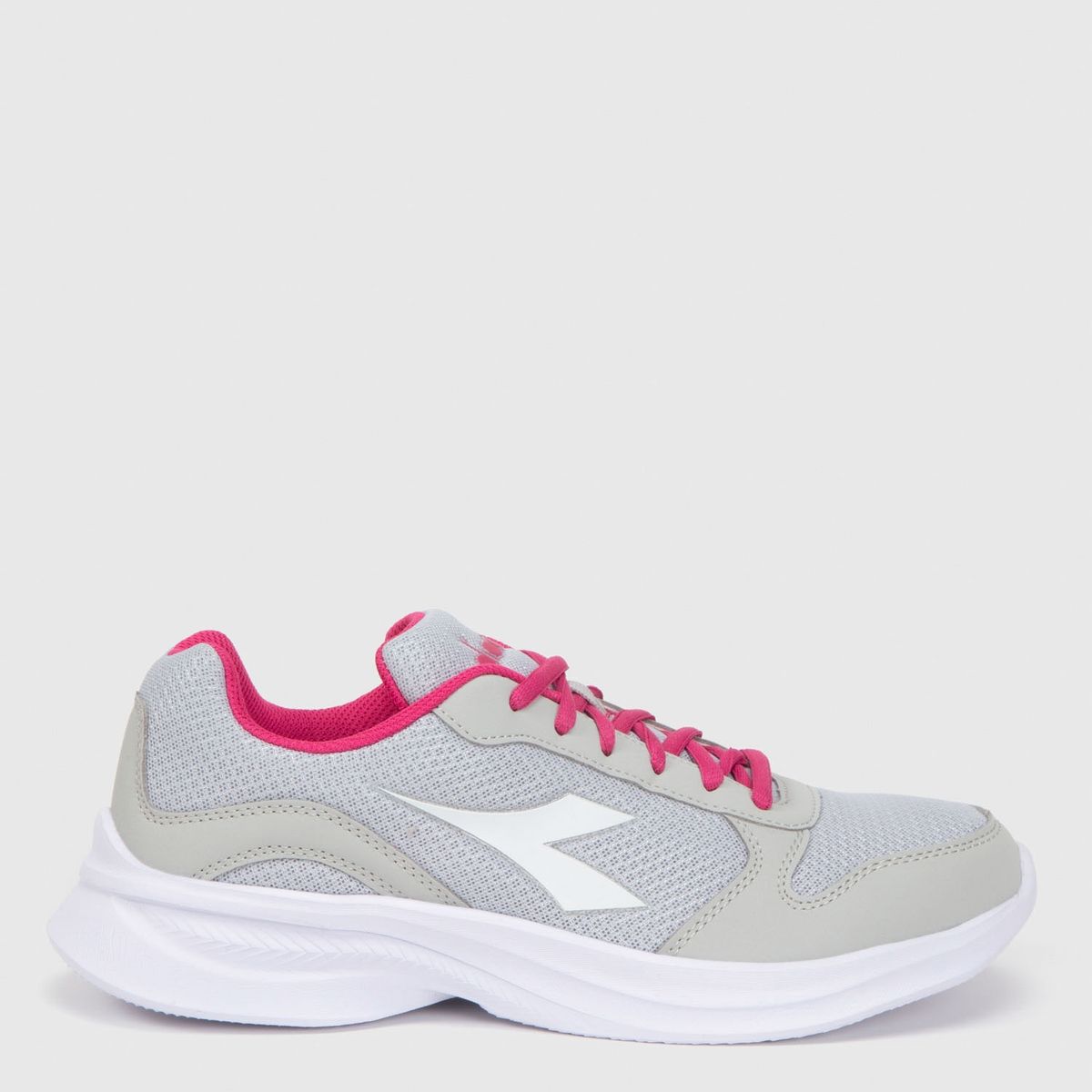 DIADORA - Zapatilla Running Mujer Gris Diadora