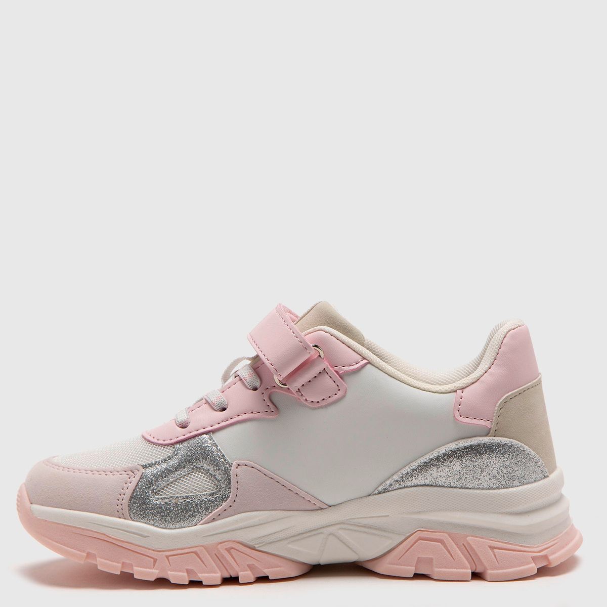 DISNEY - Zapatilla Urbana Niña Velcro Rosado Disney