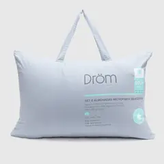DROM - Set 2 Almohadas Microfibra 50X70 Cm