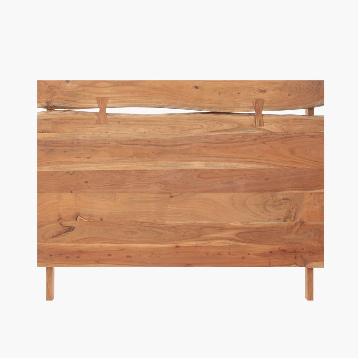 BASEMENT HOME - Respaldo Super King Basement Home Fumiko Madera Acacia Natural