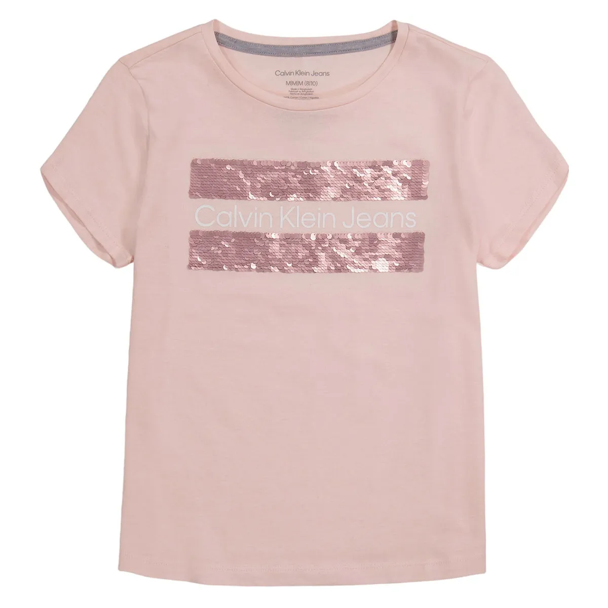 CALVIN KLEIN - Polera Manga Corta Niña Calvin Klein