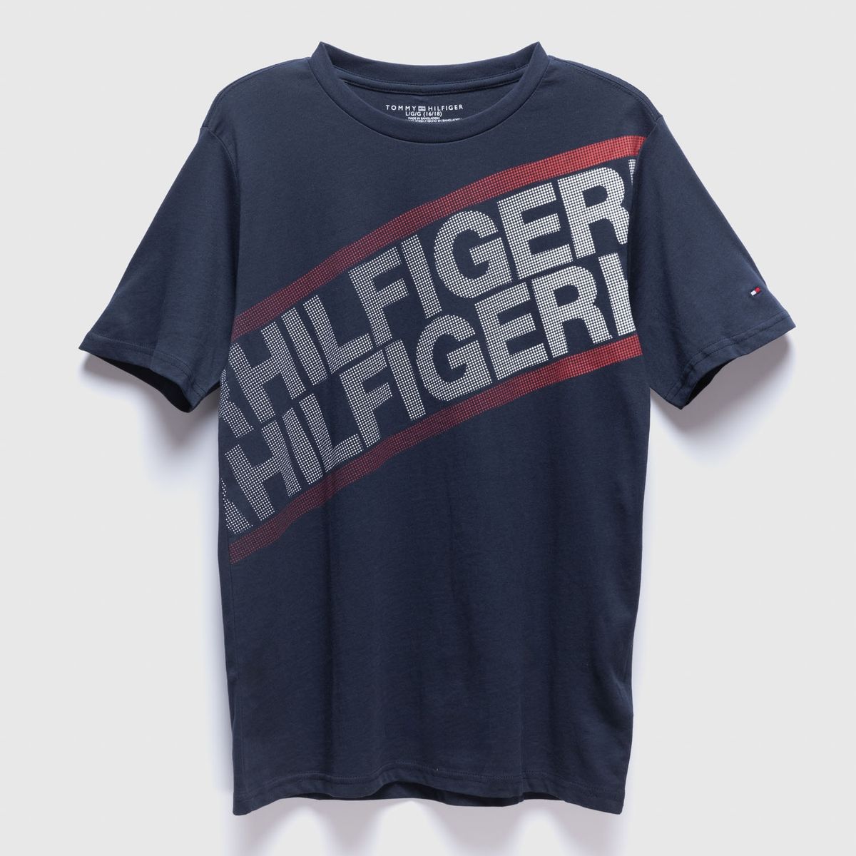 TOMMY HILFIGER - Polera Manga Corta Niño Tommy Hilfiger