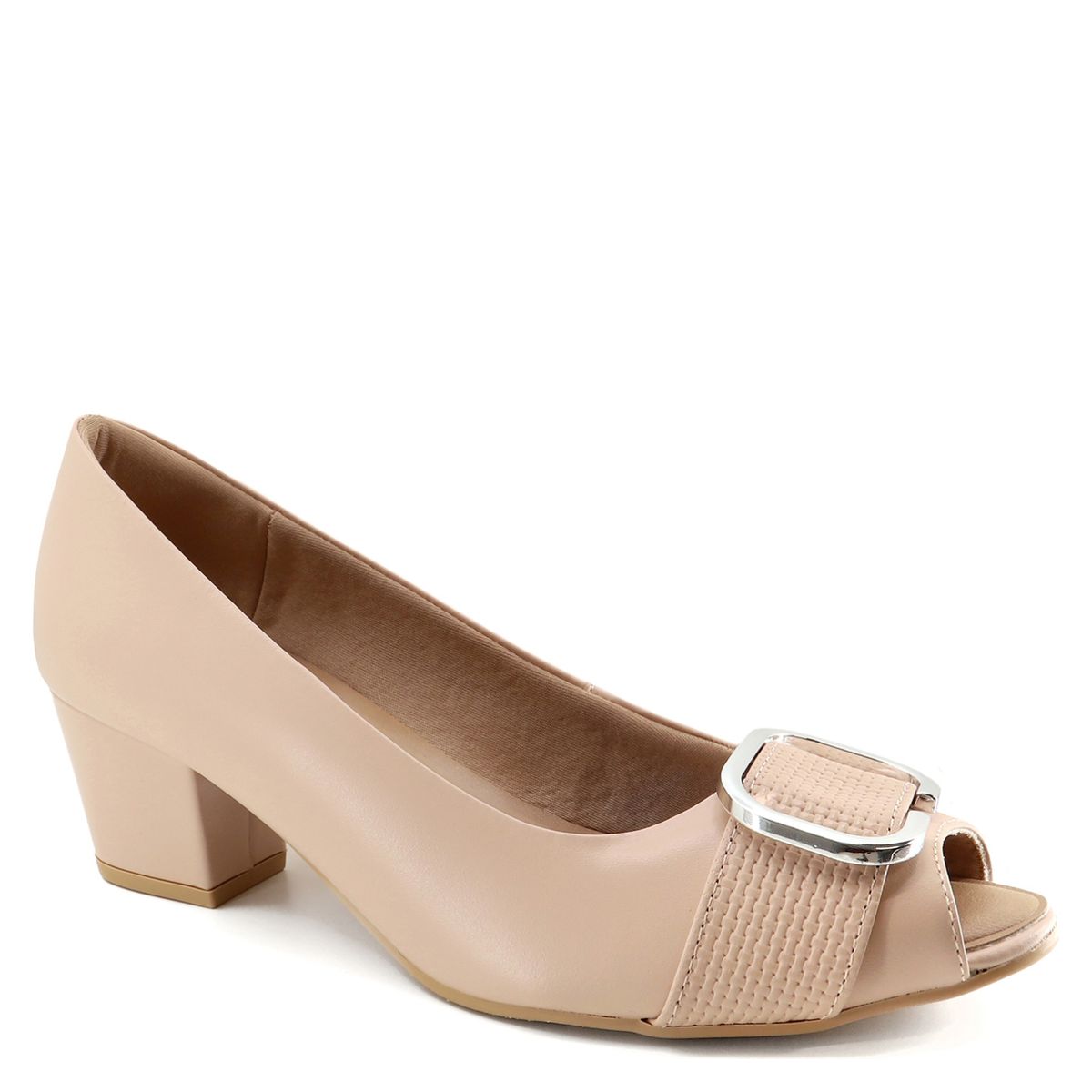 USAFLEX - Zapato Formal Mujer Cuero Beige Usaflex