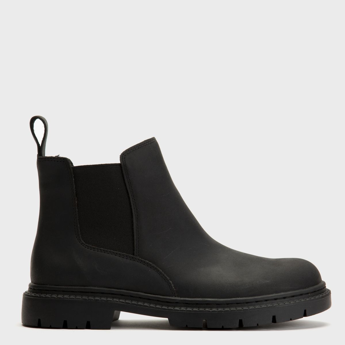 AMERICANINO - Botin Mujer Cuero Negro Americanino