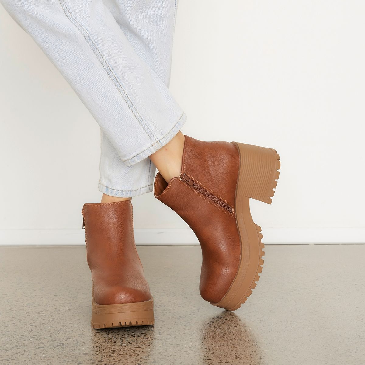 SYBILLA - Botín Mujer Café Sybilla