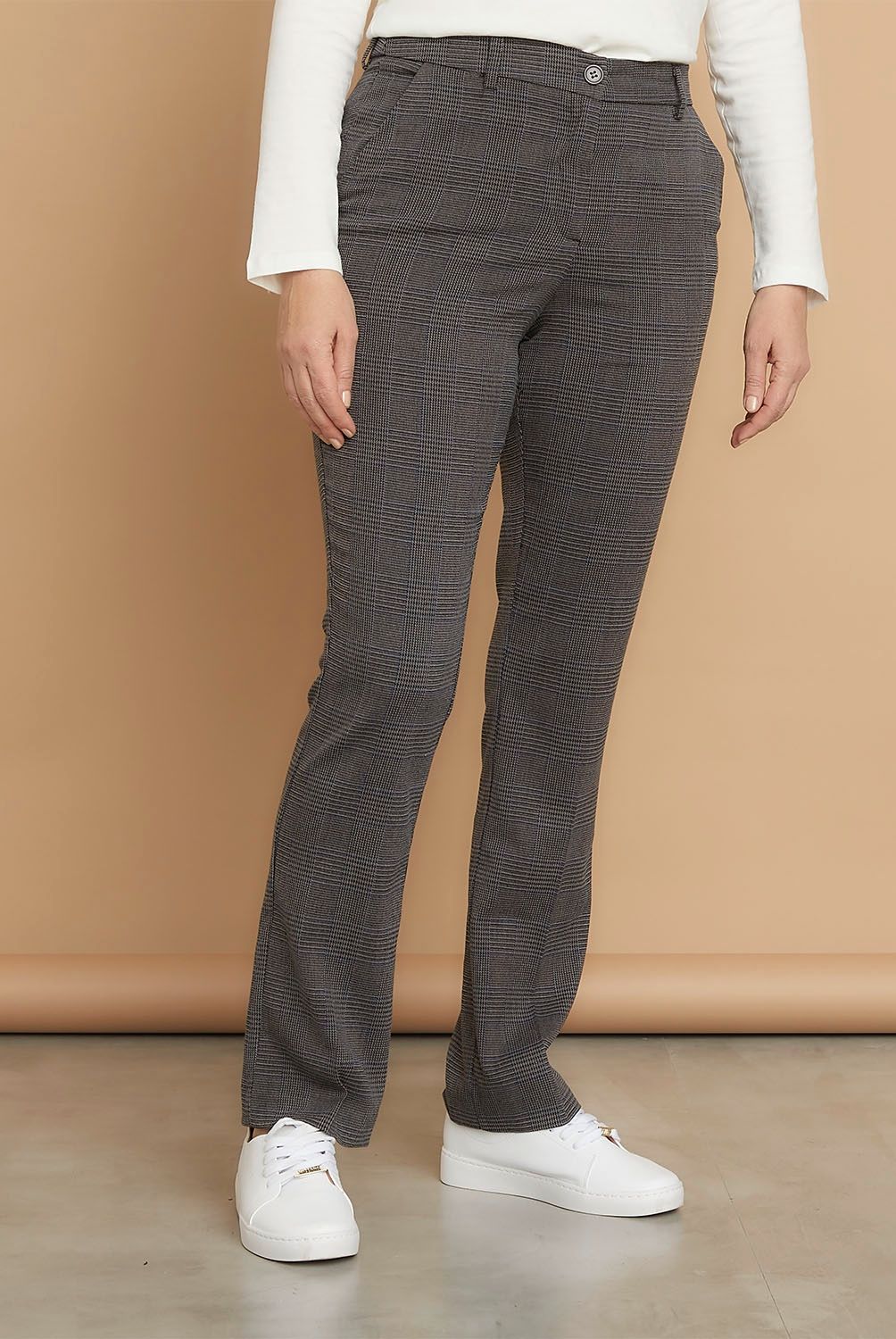 S COCCI - Pantalón Straight Tiro Alto Mujer S Cocci