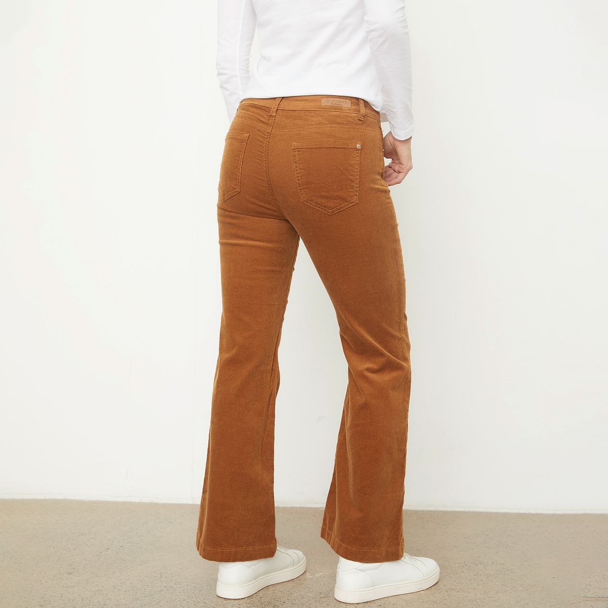 NEWPORT - Pantalón Wide Leg Tiro Alto Mujer Newport