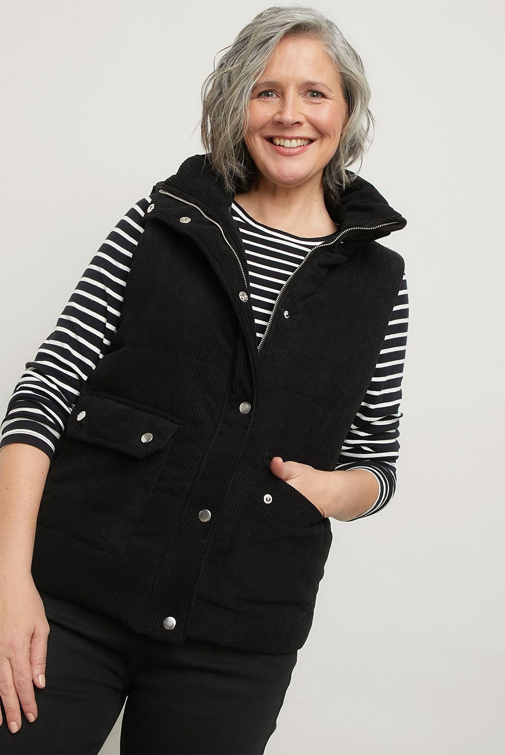 NEWPORT - Chaqueta Sin Mangas Mujer Newport