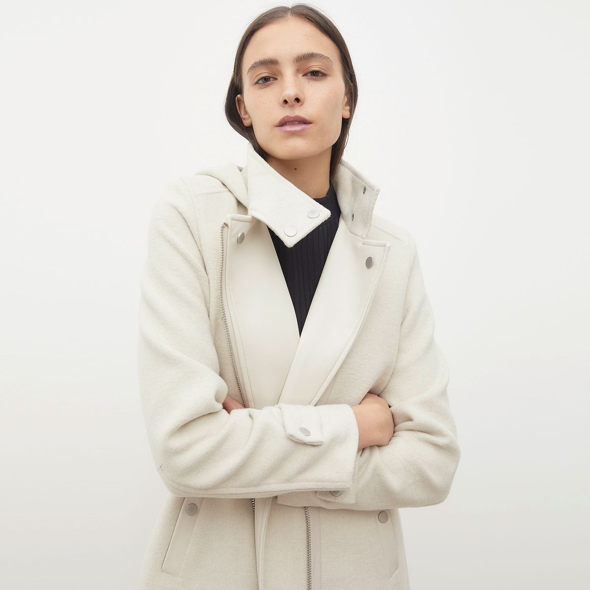 BASEMENT - Basement Abrigo Largo Mujer