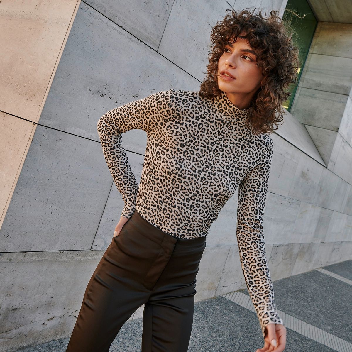 BASEMENT - Polera Manga Larga Mujer Basement