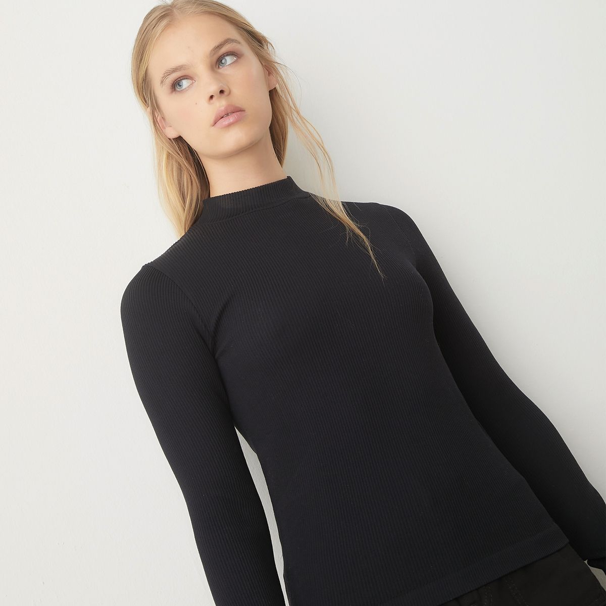 BASEMENT - Polera Manga Larga Mujer - Basement