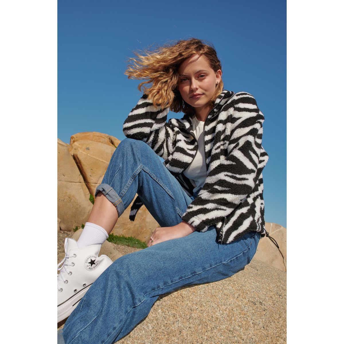 SYBILLA - Sybilla Polerón Chiporro Mujer