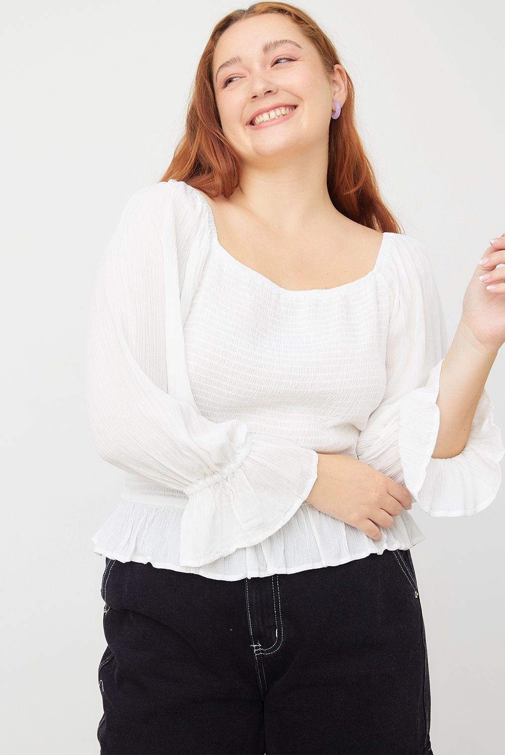 SYBILLA - Sybilla Blusa Lisa Mujer