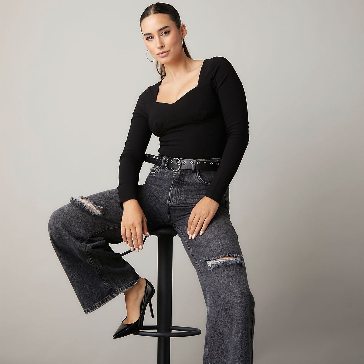 MOSSIMO - Mossimo Body Manga Larga Mujer