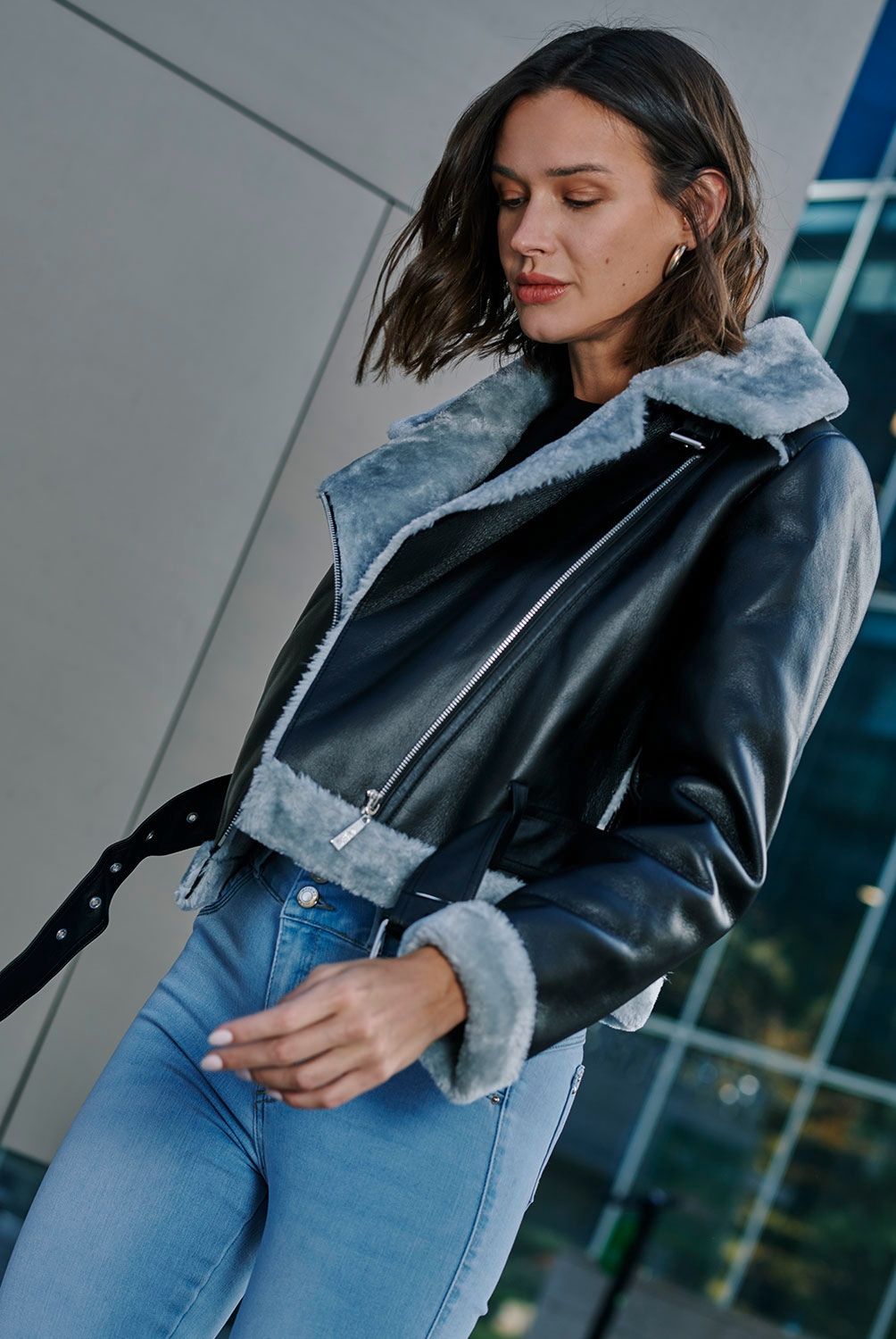 MOSSIMO - Chaqueta Aviadora Mujer Mossimo