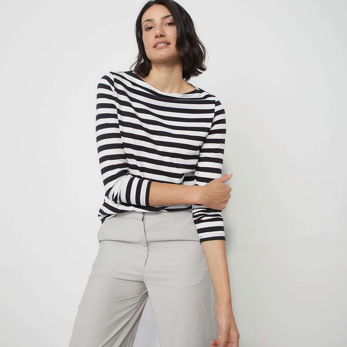 UNIVERSITY CLUB - University Club Polera Algodón Orgánico Mujer