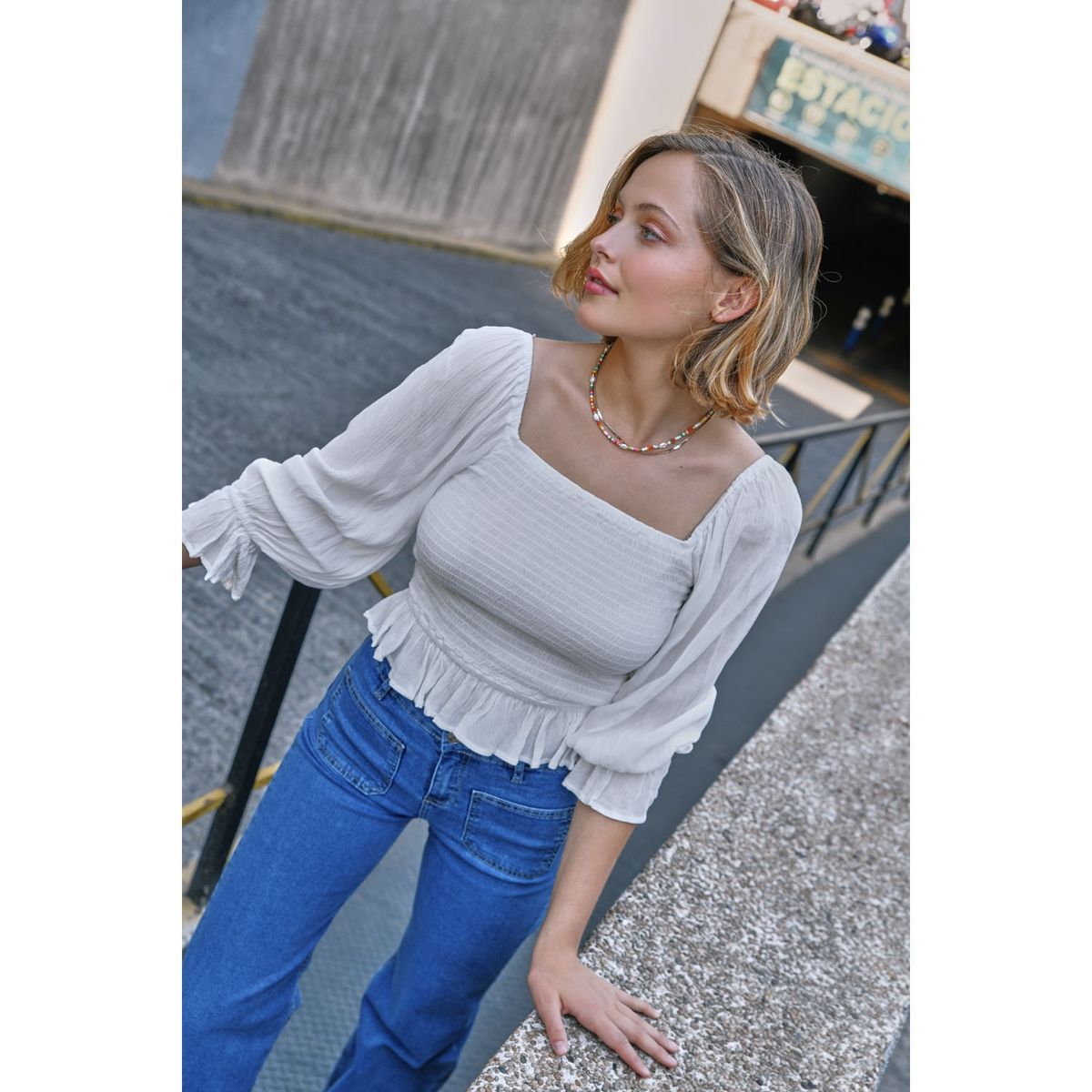 SYBILLA - Sybilla Blusa Manga Larga Mujer