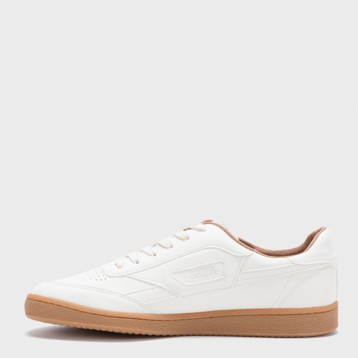 SAYE - Zapatilla Urbana Cuero Hombre Blanco Saye