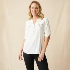 S COCCI - Blusa S.Cocci Manga 3/4 Mujer Viscosa