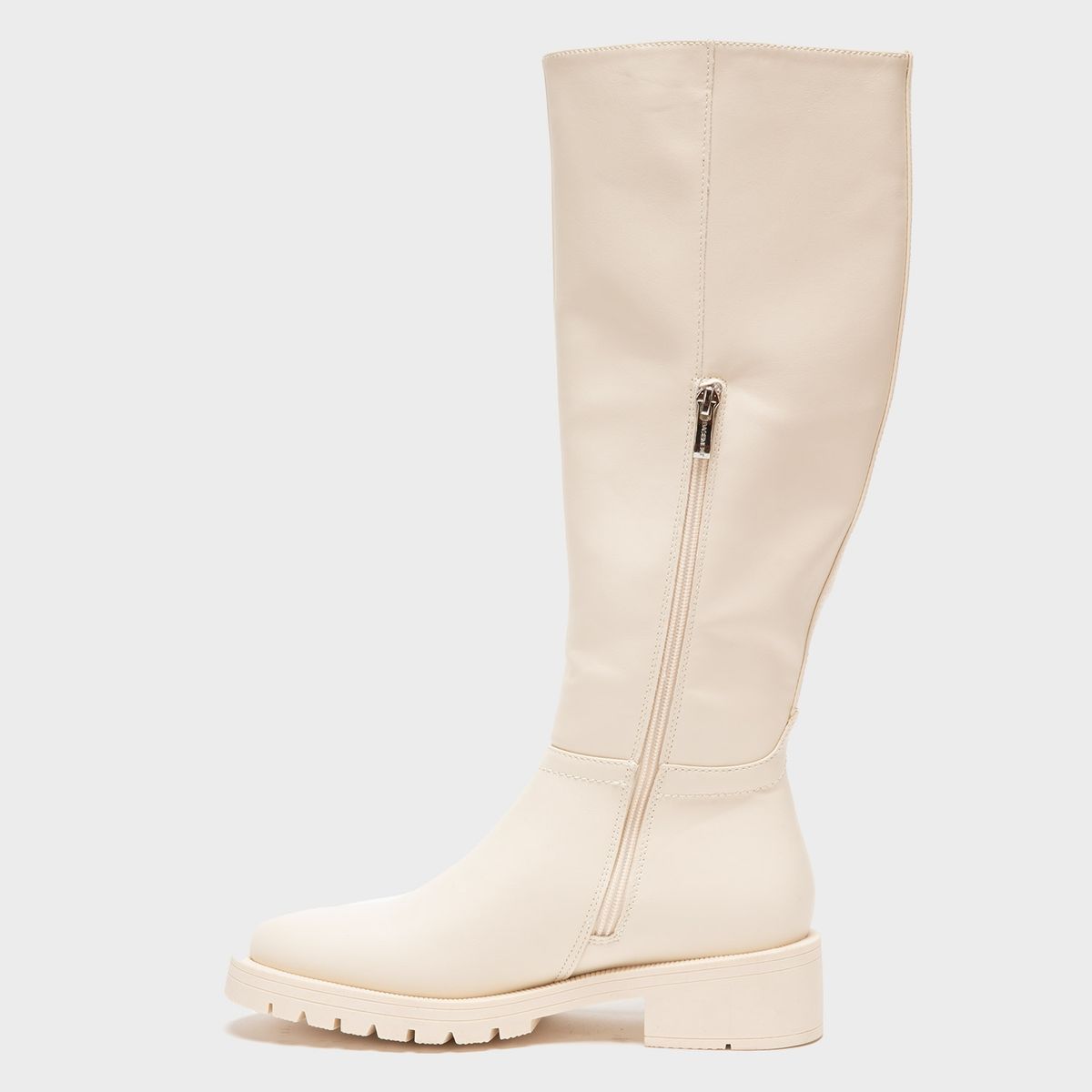 BASEMENT - Bota Larga Mujer Blanco Basement