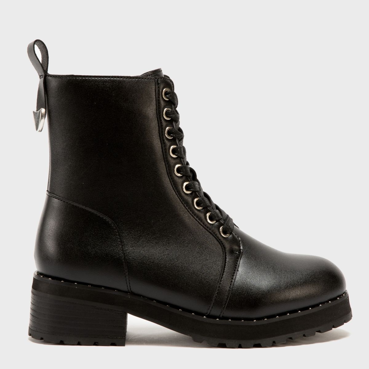 BASEMENT - Botín Mujer Negro Basement