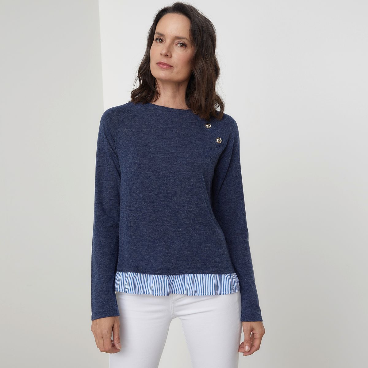 ELLE - Elle Polera Manga Larga Mujer